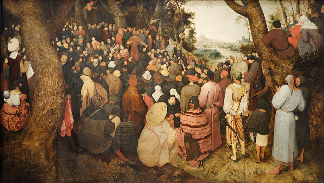 “The Preaching of St. John the Baptist” – Pieter Bruegl the Elder